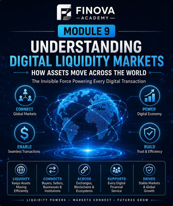 Module 9: Understanding Digital Liquidity Markets – How Assets Move Across the World
